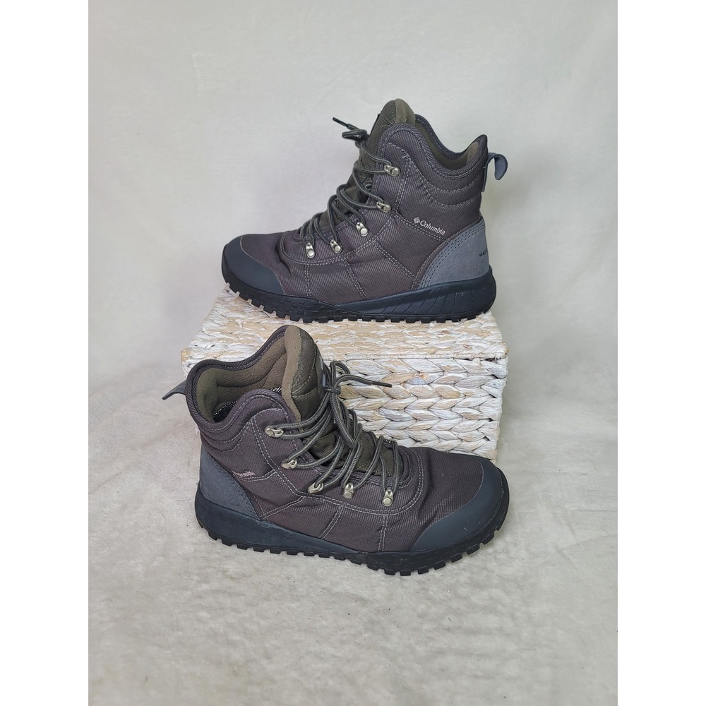 Columbia Fairbanks Omni-Heat Waterproof Boots Mens 9 Gorpcore Trail Mountain